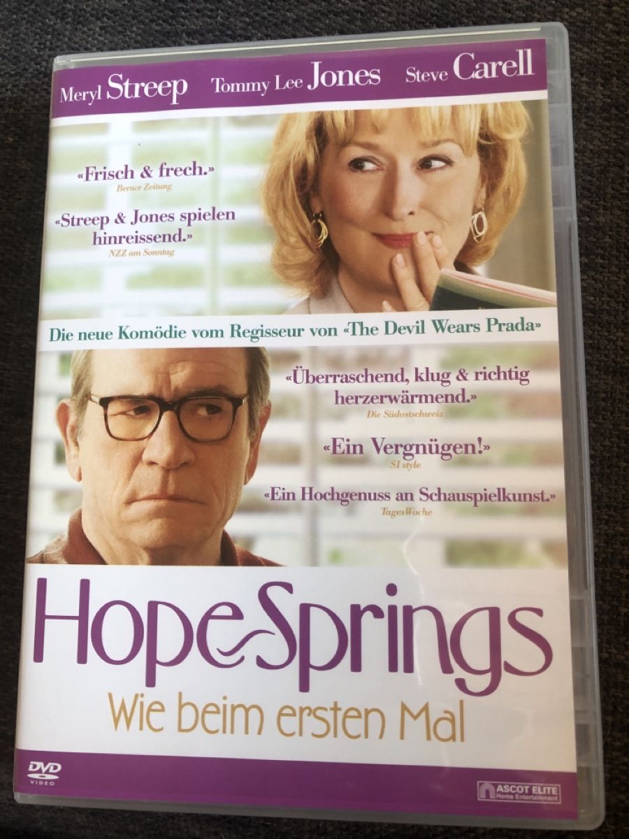 Tutti i DVDs: DVD, Hope Springs – Usato da Balsthal venduto da Katzenfan99