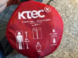 Sleeping bag Ktec Travel Summer