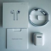 Original Apple AirPods 2 Kopfhörer Wireless Lightning Kabel