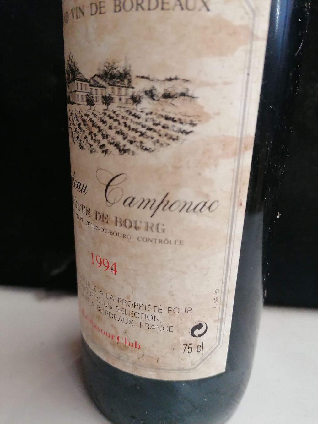 Vino: CHÂTEAU CAMPONAC 1994 – Nuovo (secondo la descrizione) da Genève venduto da Leboucheoreilles 3