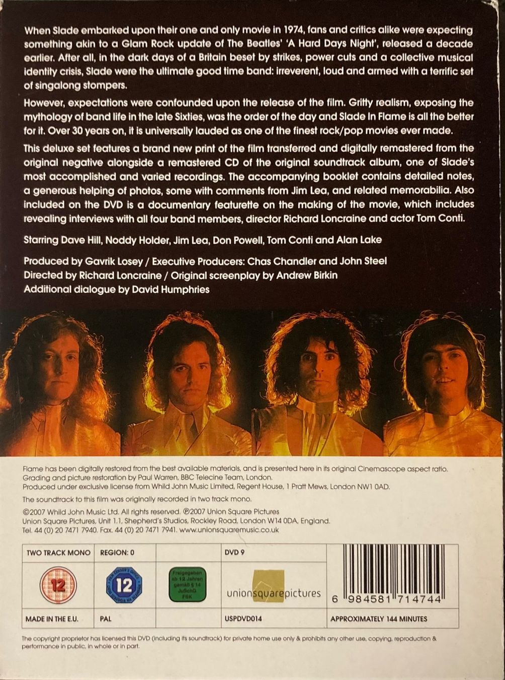 Alle DVDs: SLADE - SLADE IN FLAME – Gebraucht aus Poliez-Pittet von Newtown-Records 1