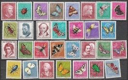 PJ 1952-57 postfrisch ohne Falz