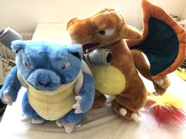 2x Offiziell lizensierte Nintendo POKÉMON - Plüschfiguren