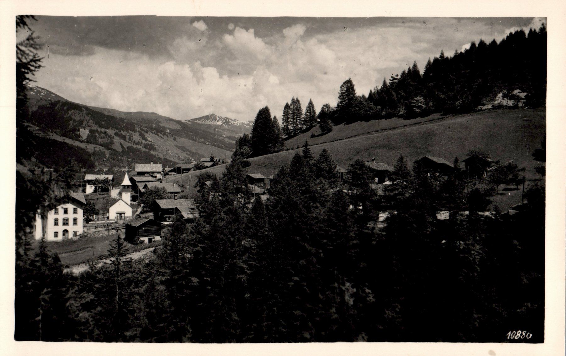 Cartoline postali: Alte AK:  Dorf Inner Praden GR, ca. 1940, TOP – Nuovo (secondo la descrizione) da Zürich venduto da 1.Simon