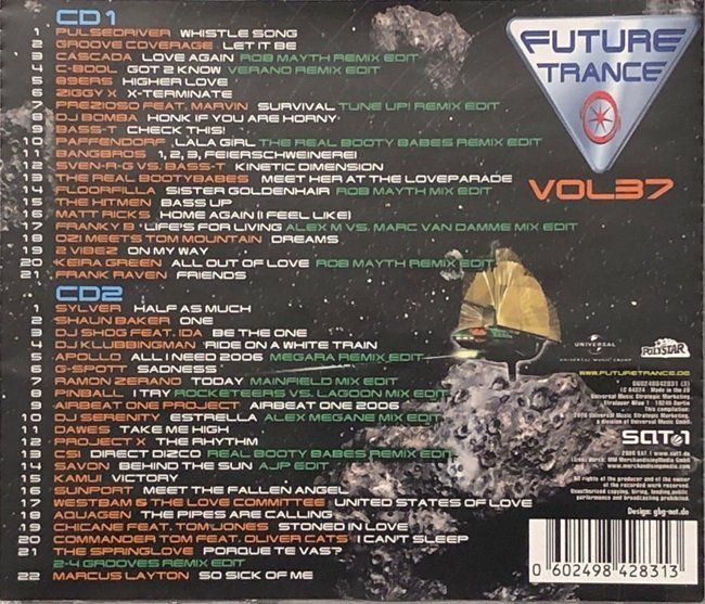 CDs: Future Trance - Vol. 37 – Gebraucht aus Grüningen von azulgris 1