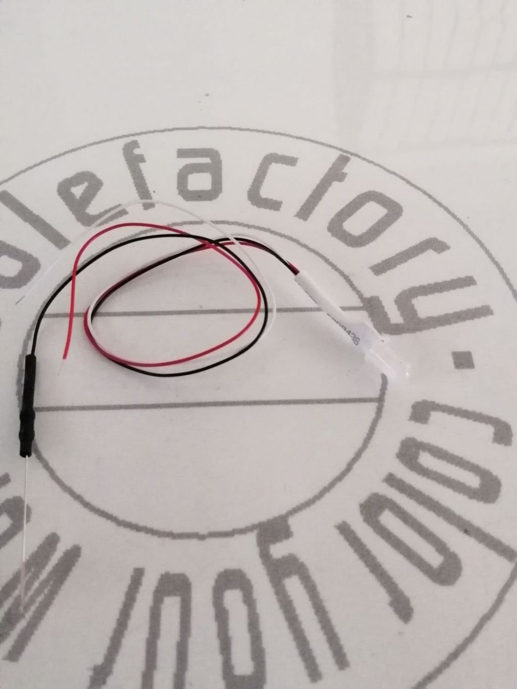 Componenti elettronici: DUO-LED 5mm rot/warmweiss verkabelt – Nuovo (secondo la descrizione) da Luzern venduto da Salefactory 2
