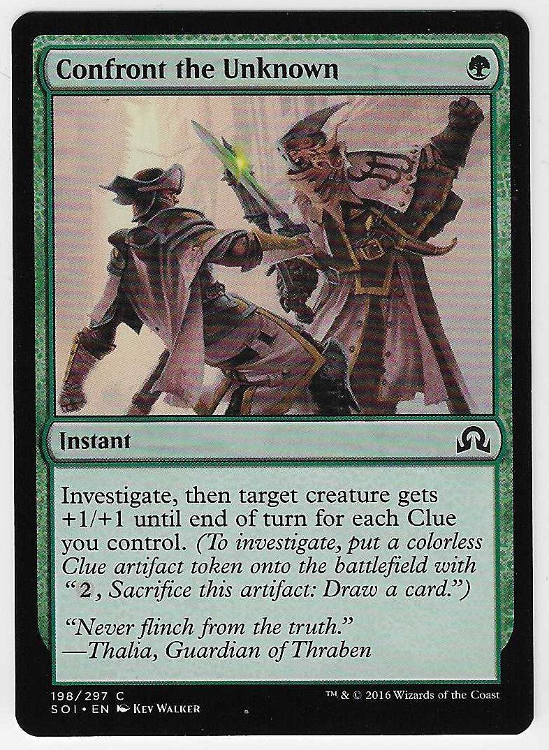 Magic The Gathering Carte collezionabili: [MTG] Confront the Unknown [en] – Usato da Nyon venduto da LucidumMTG
