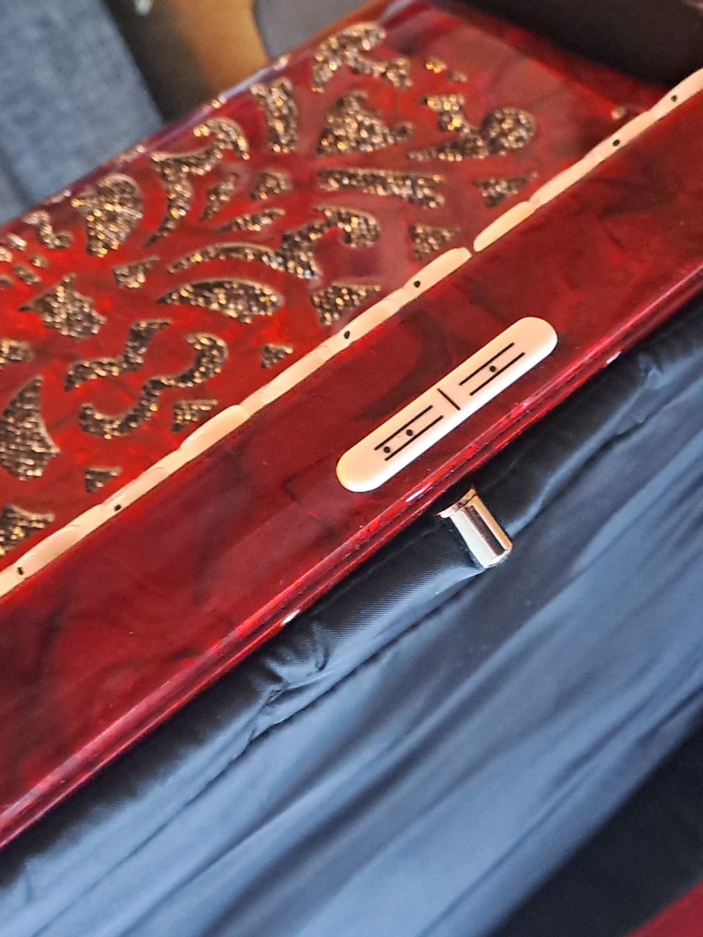 Strumenti musicali: Handorgel, chromatisch,Harry Pauli,Junior,  rot – Usato da Wislikofen venduto da beatriceelias 3