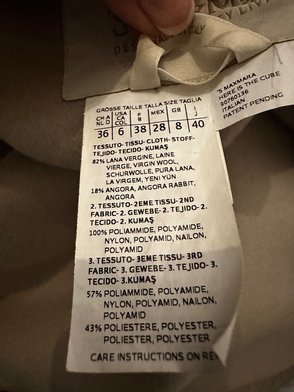 Max Mara Cappotti: Max Mara Grosse 36 – Nuovo (secondo la descrizione) da Alpnach Dorf venduto da ljusja 8