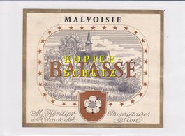 Etikette - Malvoisie "Batassé" /bd