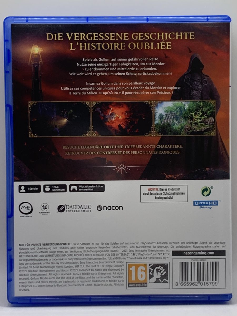 Sony Giochi: Herr der Ringe: Gollum - PS5 – Usato da Ostermundigen venduto da RG-Collector 1