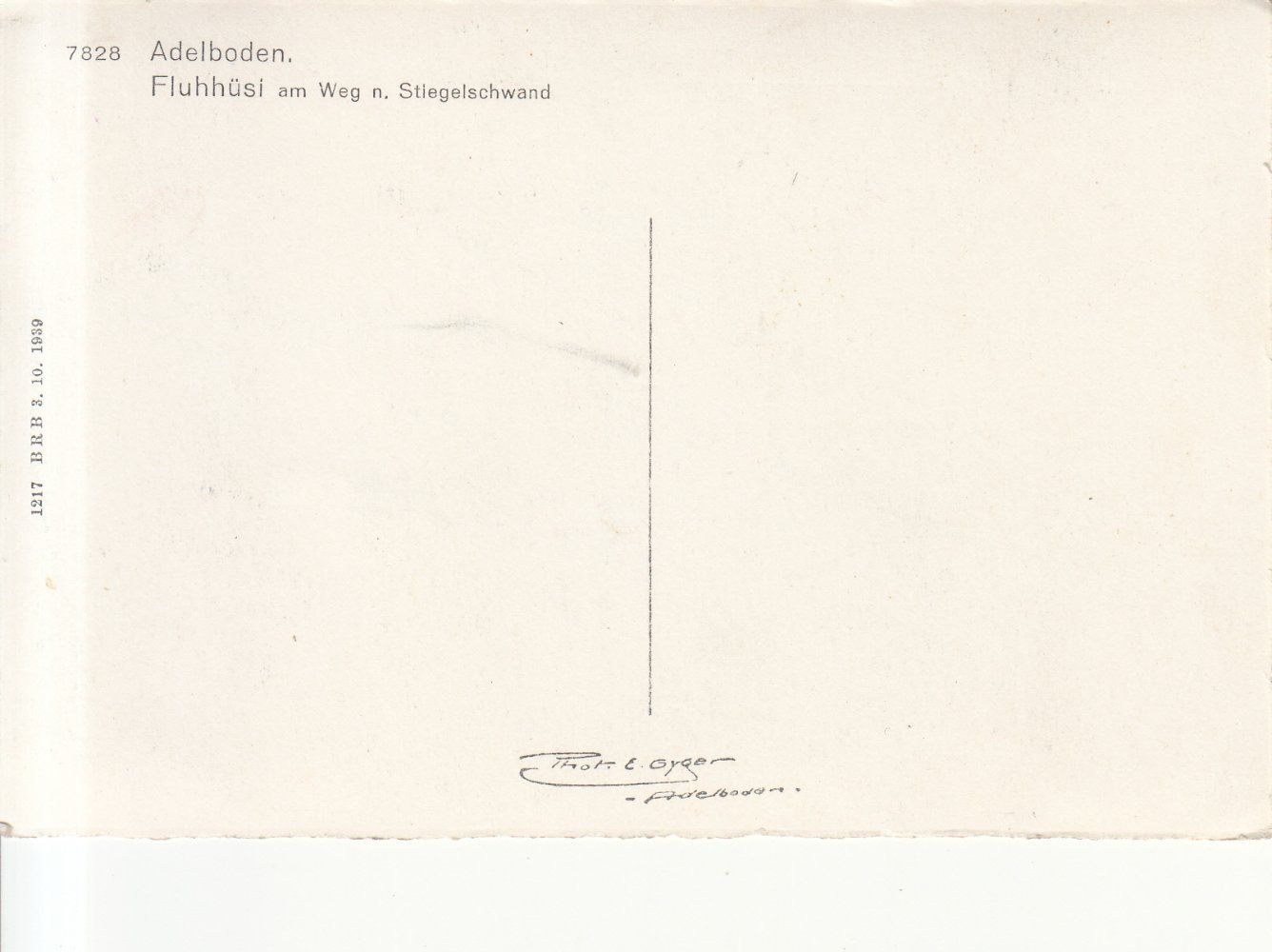 Cartoline postali: Adelboden Fluhhüsli ca. 1950 – Usato da Bürglen TG venduto da StampGraf 1