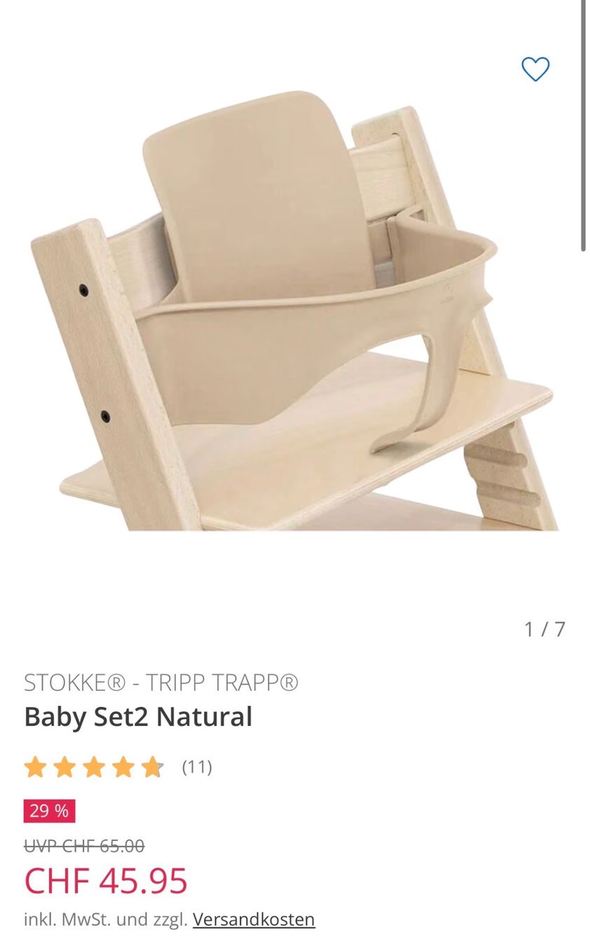 Stokke Seggioloni: STOKKE Tripp Trapp Babysitz – Usato da St. Gallen venduto da lacaptaine 1