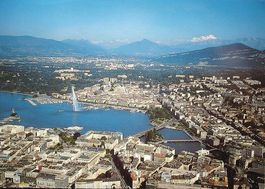 GENÈVE vue aérienne