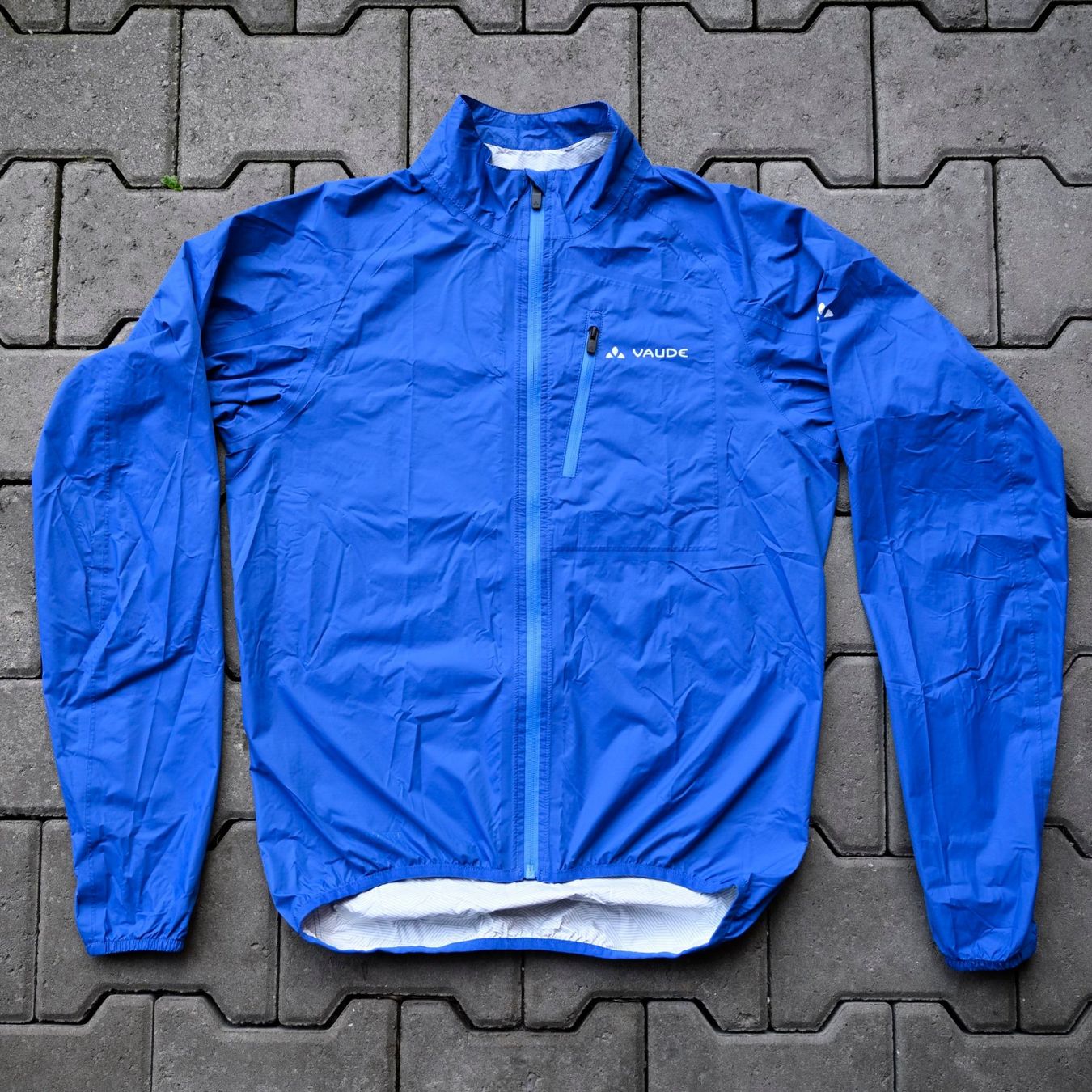 Vaude Giacche: Velo Regenjacke Vaude S/Herren/blau – Usato da Schwarzenburg venduto da Angelo_001
