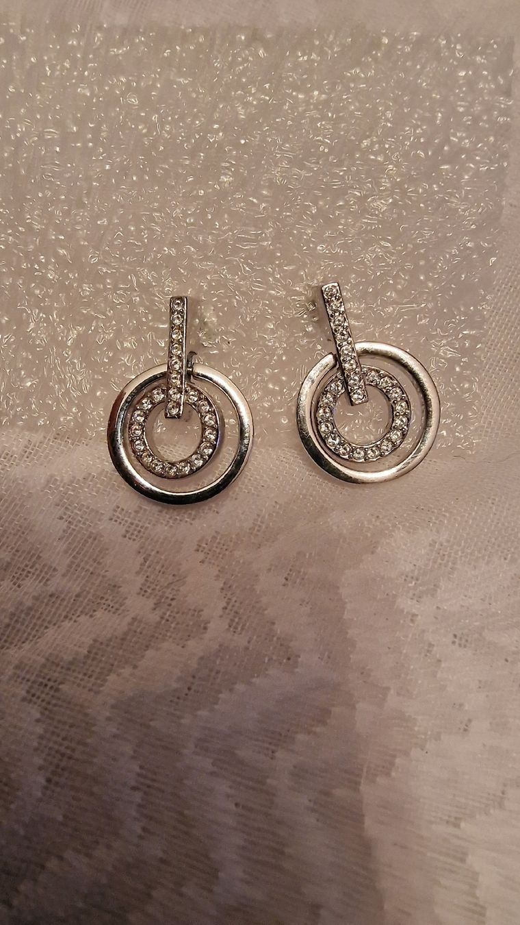 Swarovski Orecchini pendenti & Orecchini a lobo: Swaroski Ohrringe – Usato da St. Gallen venduto da mania03