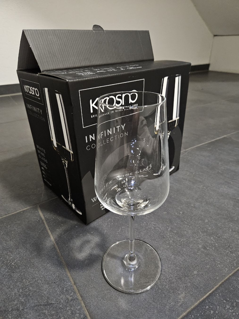 Bicchieri: Krosno Infinity Weissweinglas 400ml 6er Set – Usato da Buchs ZH venduto da rit_s6kv 8