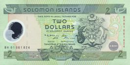Solomon Islands 2 Dollar 2001 Commemorative UNC
