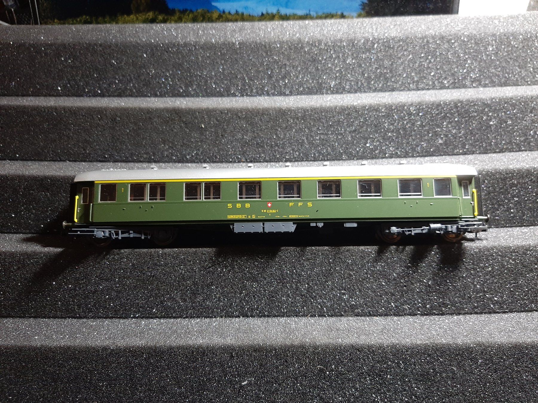 Kleinbahn Modellini di ferrovie: KLEINBAHN VOITURE DE COMMANDE REF.3 – Usato da Avully venduto da RIVALIS 1