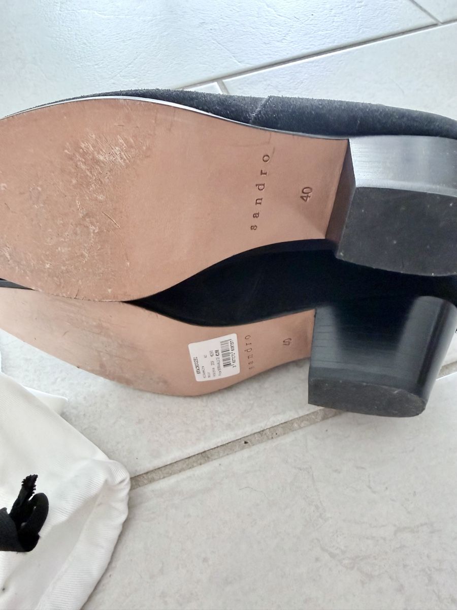 Sandro Scarpe da donna: Sandro Boots black suede size 40 new – Nuovo (secondo la descrizione) da Arni AG venduto da LunaMeadow 3