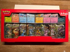 Pokémon Prismatic Evolutions Special Set 8x mini Tin ENG