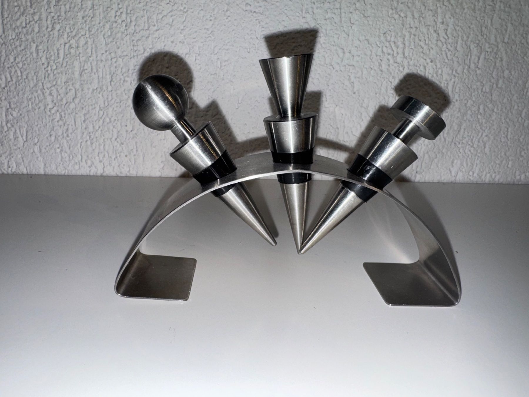 Apribottiglie & Tappi per chiusura: Set: 3 Flaschenverschluss aus Metall – Usato da Grosswangen venduto da Second_hand_paradise 3