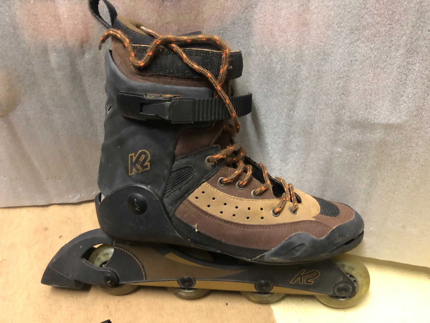 K2 Inline-Skating & Rollschuhe: K2 Inlineskates, gebraucht, Grösse 44 mit 4 Räder – Gebraucht aus Zürich von Tivoli2 3