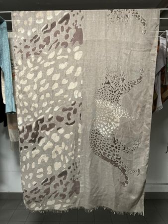 Pashmina leopardo viscosa