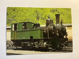 Postkarte Dampflok G 3/4 (ex RhB) Baujahr 1903