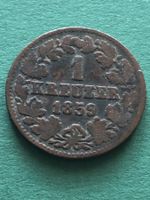 1 Kreuzer 1859 Herzogtum Nassau Scheidemünze