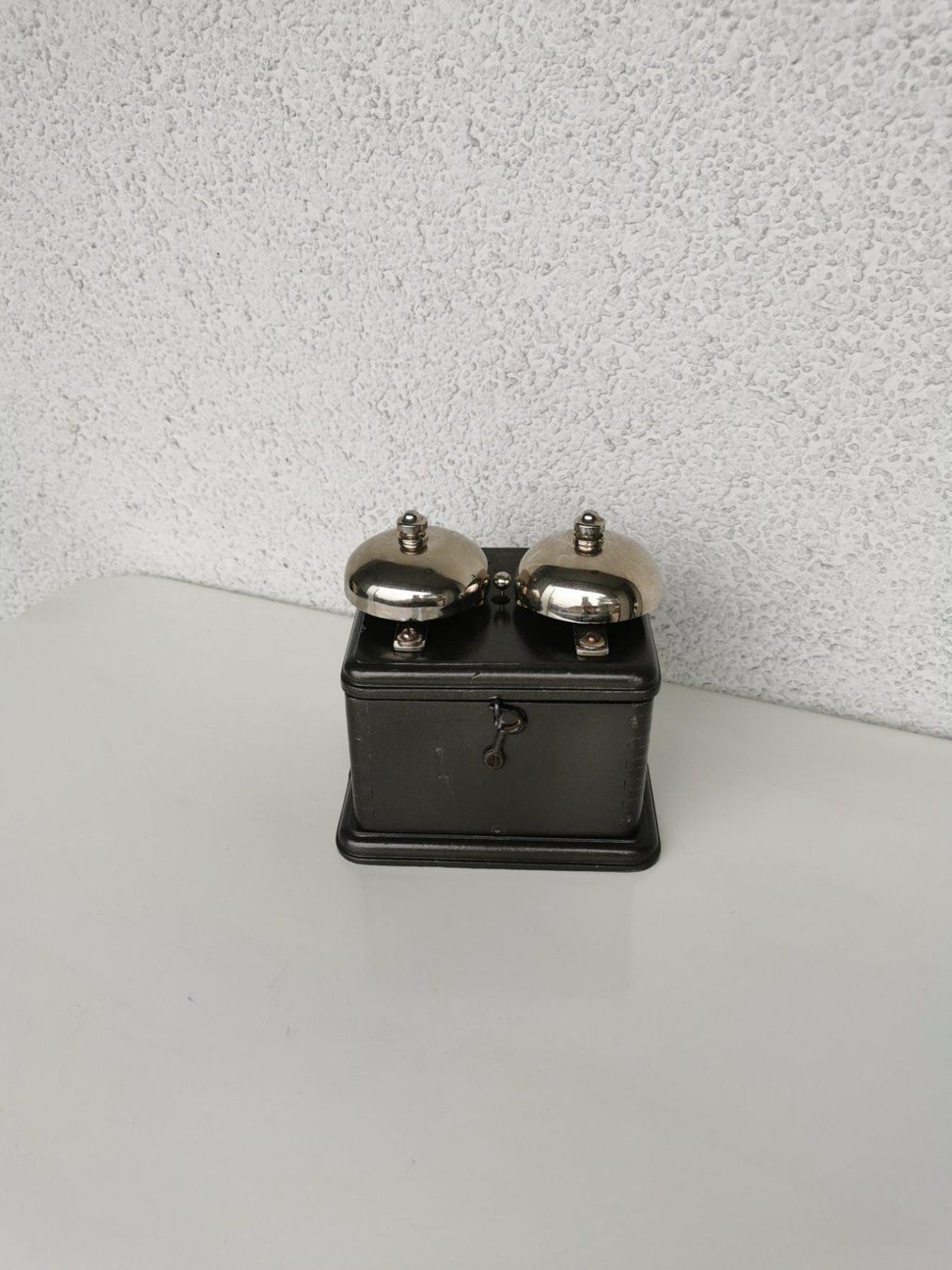 Campanacci mucche: Wunderschöne Telefon Doppelglocke grau – Usato da Dietikon venduto da Branquinha1981 4