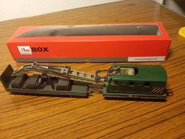 Au BOX Bahnkran Spur H0 - DB Kranwagen, neuwertig