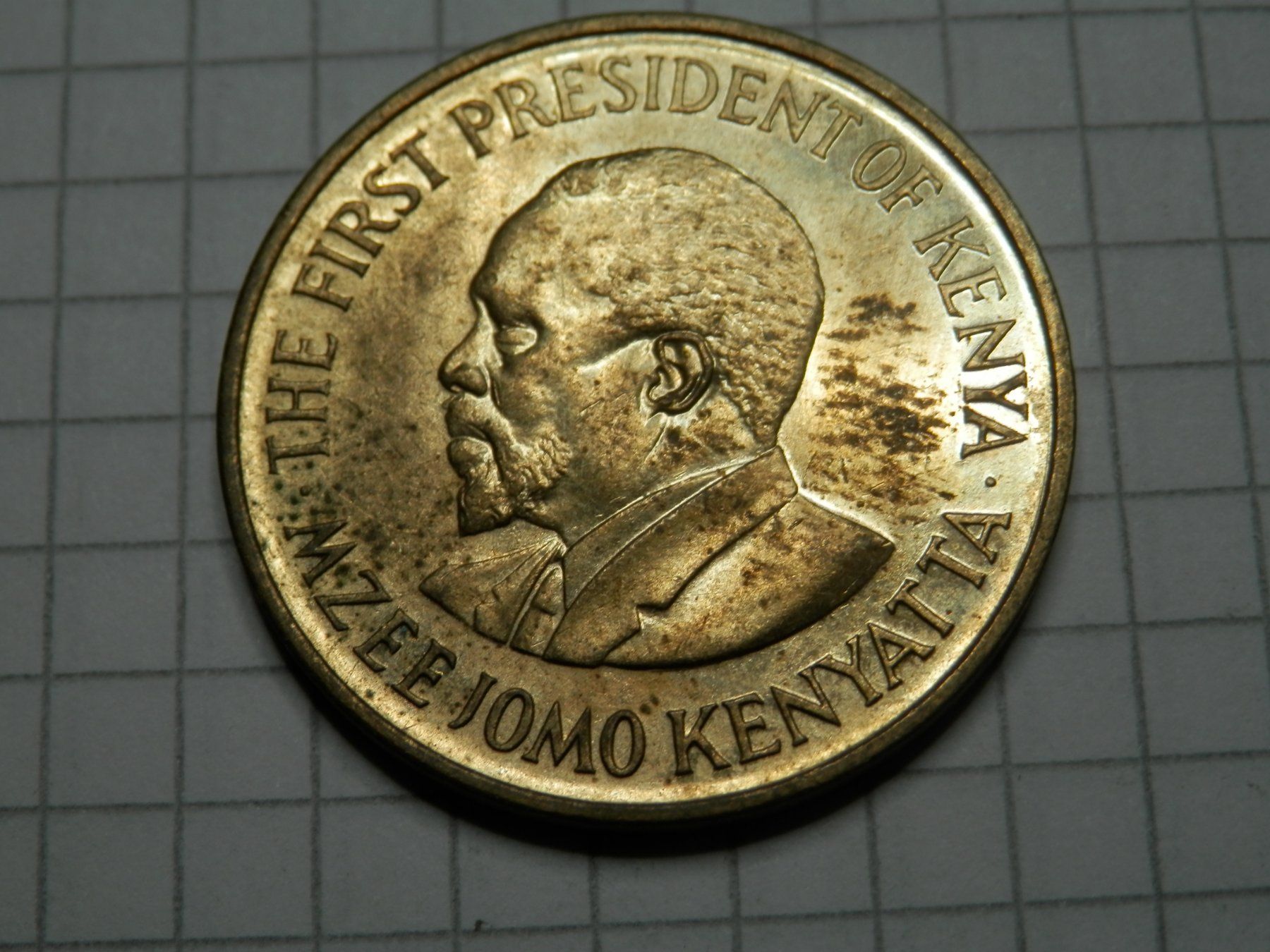Tutti le monete: Kenia  5 Cent, 1971 – Usato da Weiach venduto da weiach81
