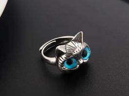 Katzen-Ring  (verstellbar)