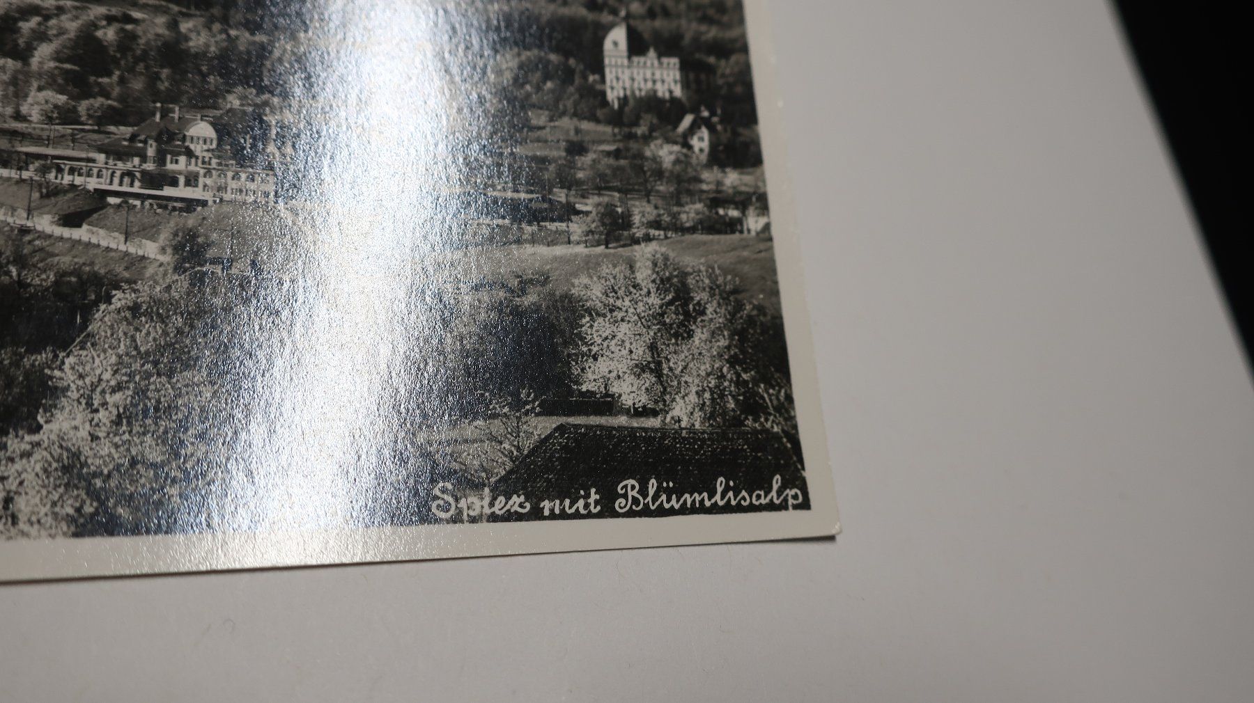 Cartoline postali: Spiez mit Blümlisalp – Usato da Cormoret venduto da Pascalll2001 2
