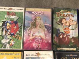 15 Kinder VHS Kassetten Disney & mehr