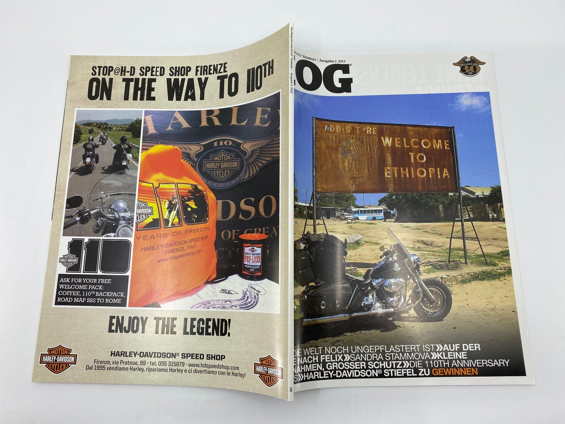 Riviste & Magazine: Harley Owners Group HOG Magazine 2013 – Usato da Langwiesen venduto da Restposten-24 4