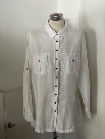 Leinen Bluse Malvin Hamburg 42