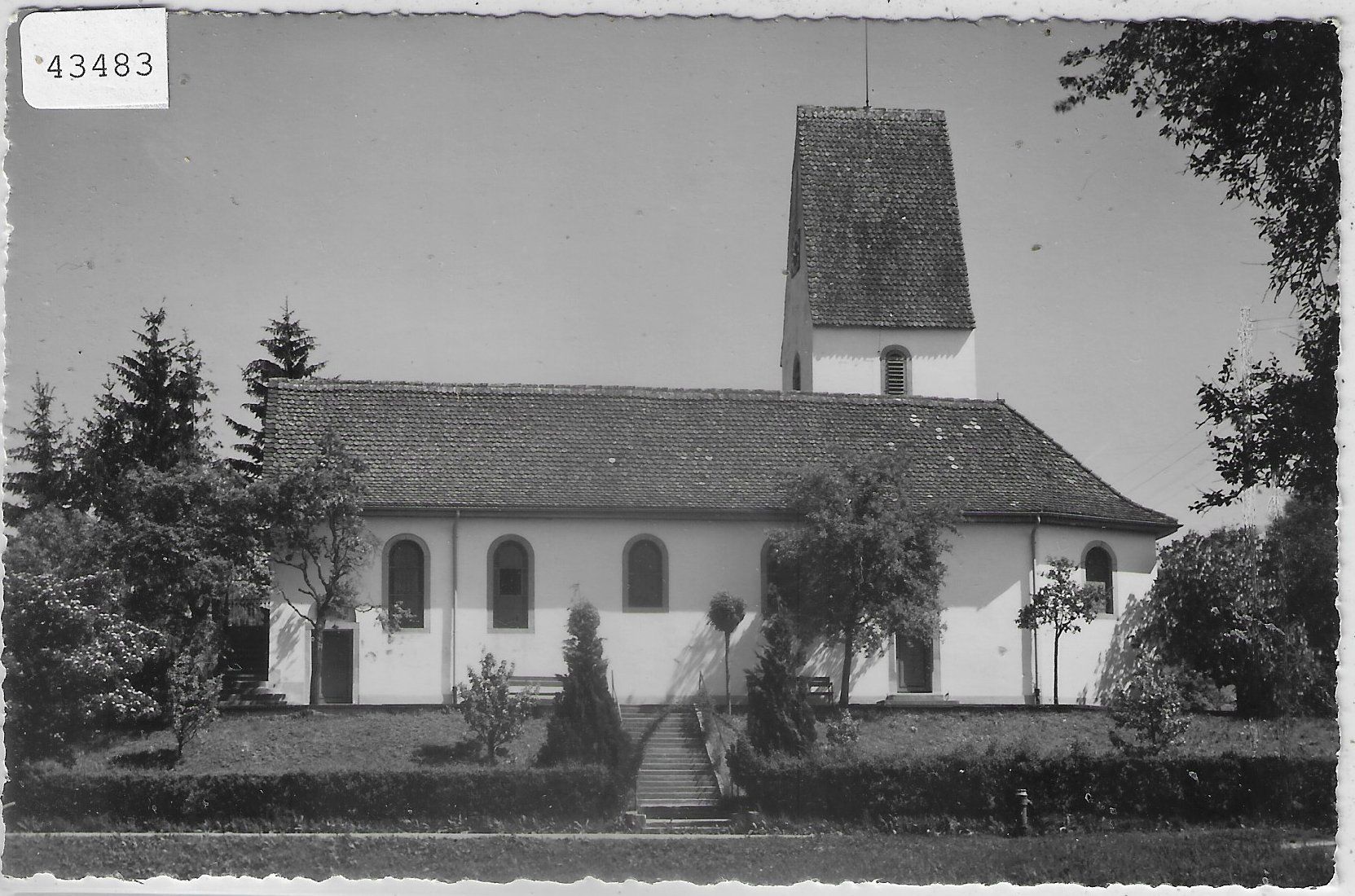 Cartoline postali: Wetzwil - Kirche – Usato da Ettingen venduto da Kartenplanet