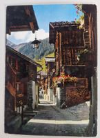 Grimentz VS rue du village 1966 Val d'Anniviers