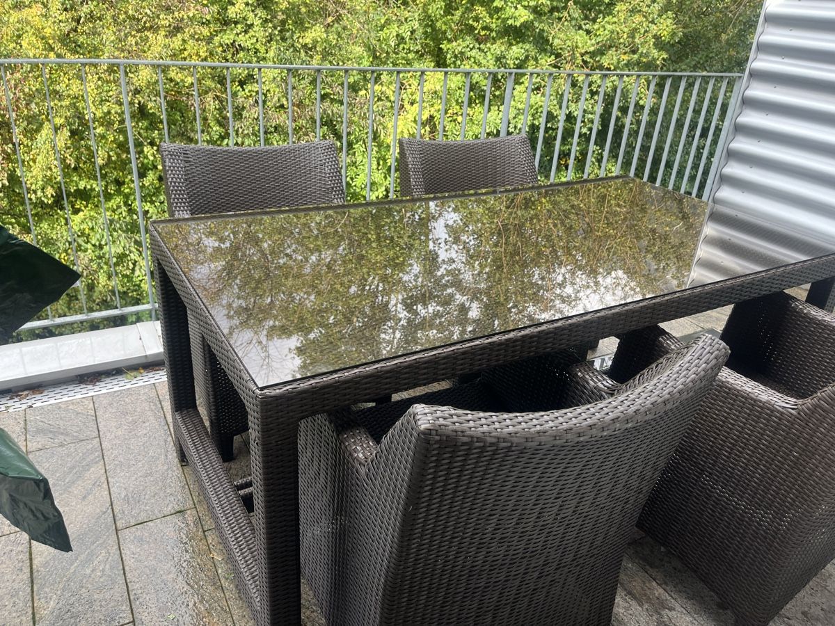 Tavoli: Rattan Gartentisch – Usato da Eschen venduto da regino