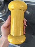 Alessi Ettore Sottsass Grinder Yellow Wood Used