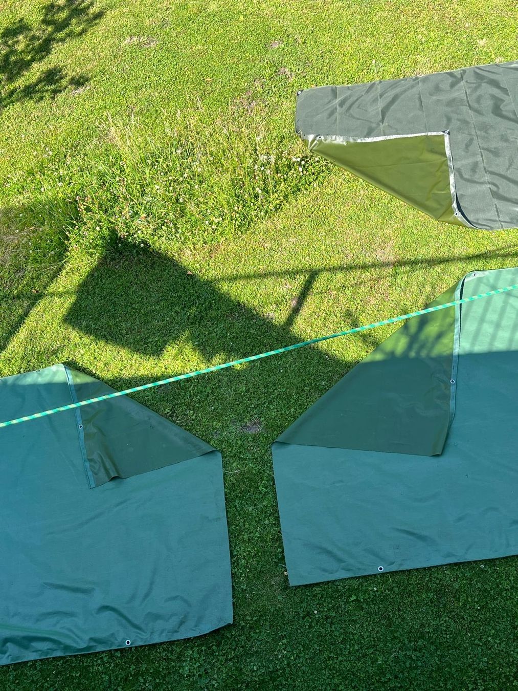 Sonstiges zu Militär: Militärblache Abdeckplane Zeltplane 244 x 192 – Neu (gemäss Beschreibung) aus Berneck von inamoktal 5