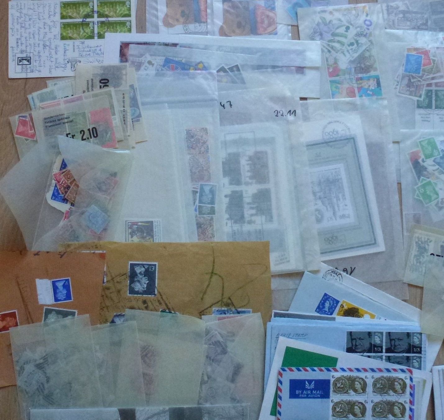 Alle Briefmarken: Dupletten Sammlung aus England ab uralt – Gebraucht aus Walkringen von Casablanca777 3