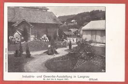 Langnau Emmental - Industrie- und Gewerbe-Ausstellung 1907