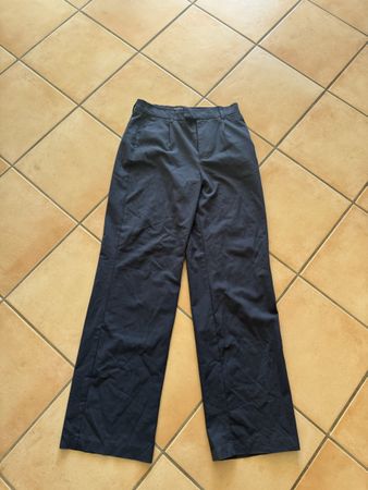 pantalon tailleur bleu marine taille S 