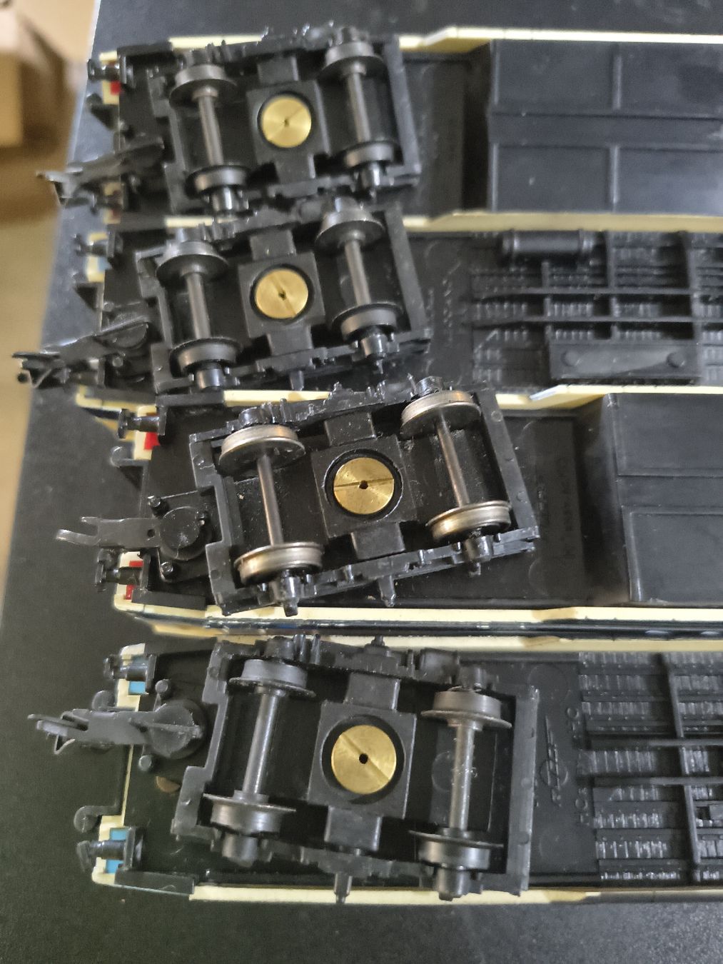 Modellini di ferrovie: 4 Reingoldwagen DB HO – Usato da Mesocco venduto da andergia 5
