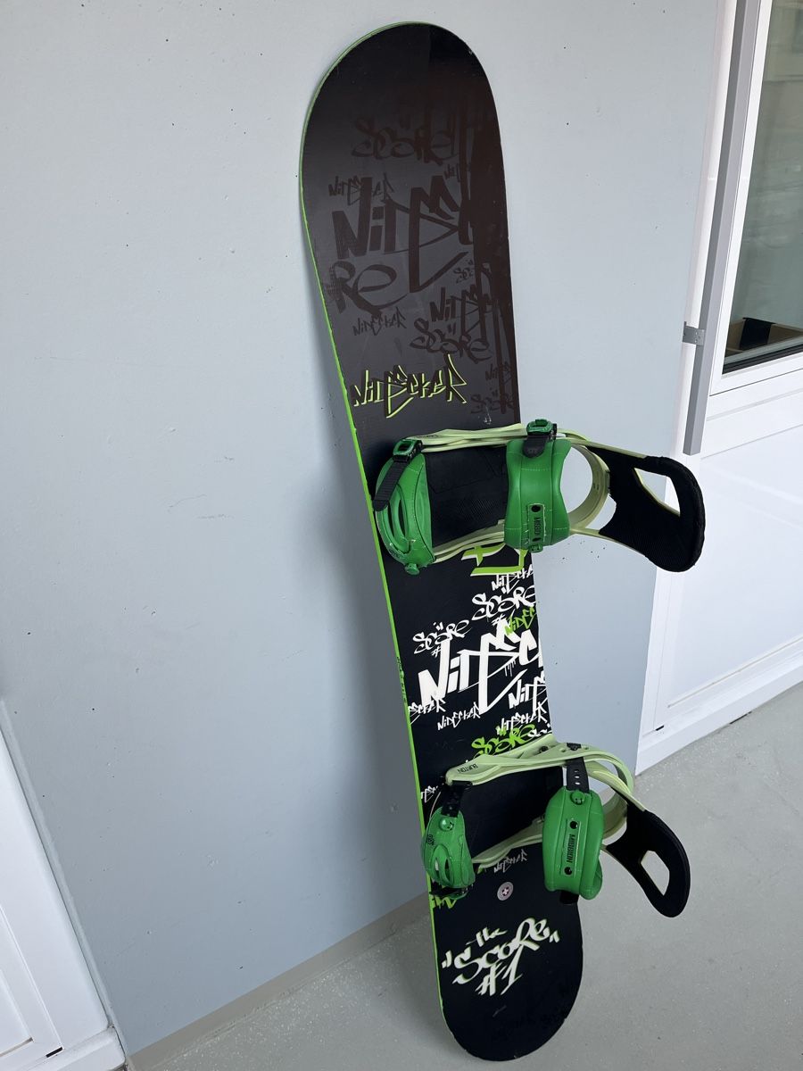 Nidecker Board: Nidecker Score Snowboard 148cm inkl. Bindung – Usato da Horgen venduto da pupcia01 2