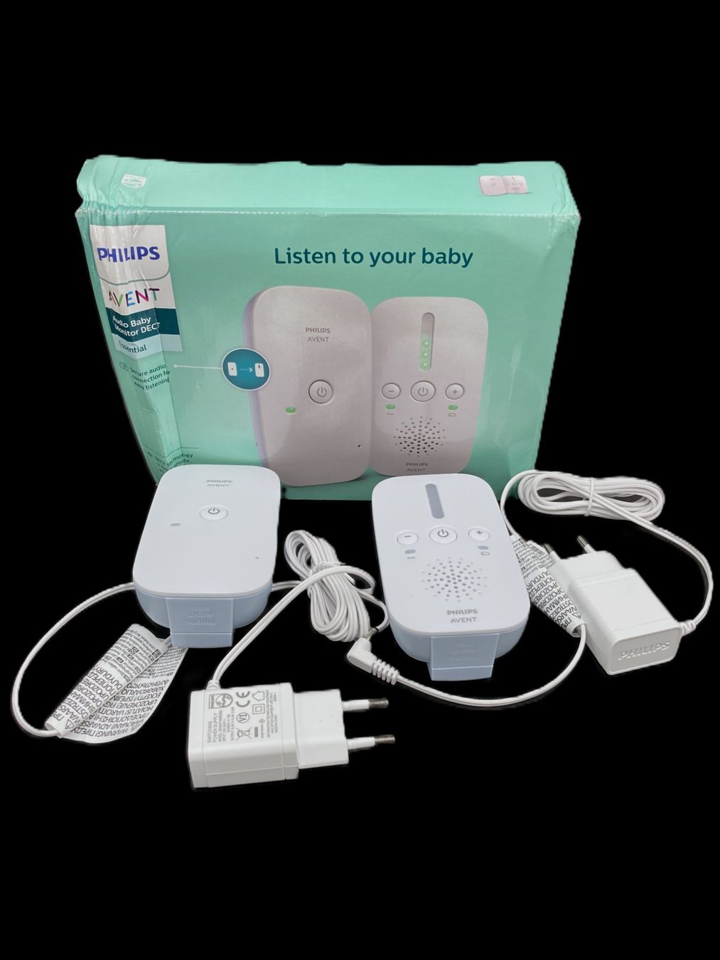Philips Babyphones: PHILIPS | Avent | DECT Audio-Babyphone | Weiss – Neu (gemäss Beschreibung) aus Wittenbach von Restwert_St-Gallen