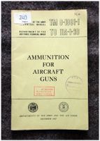 "Ammunition for aircraft guns" - Flugzeug Munition